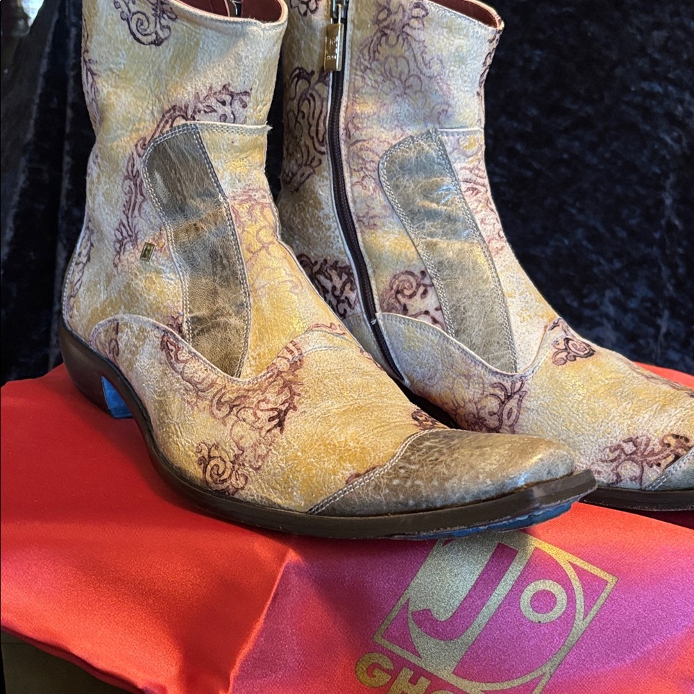 Nordstrom Multicolor Patterned Boots - image 1